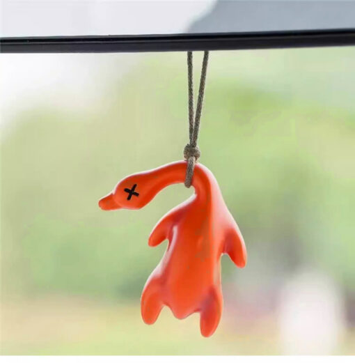 Color-shifting roast duck hanging ornament