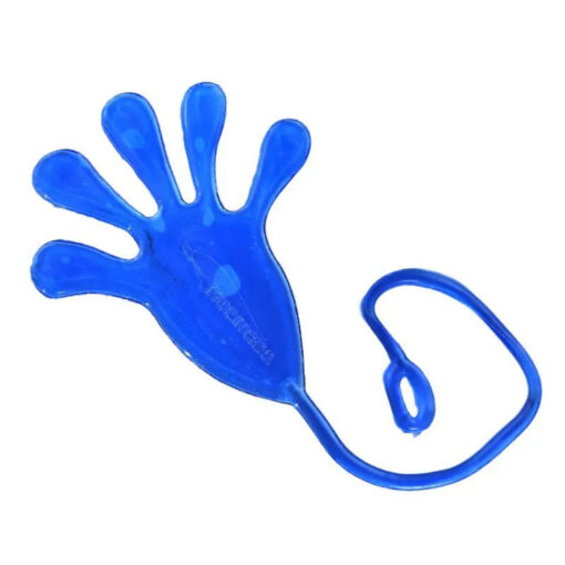 Sticky climbing hand prank toy