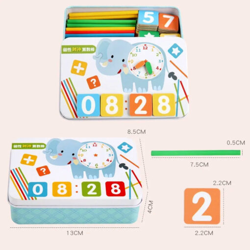 Kindergarten math decomposition puzzle