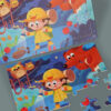 30-piece wooden cartoon puzzle
