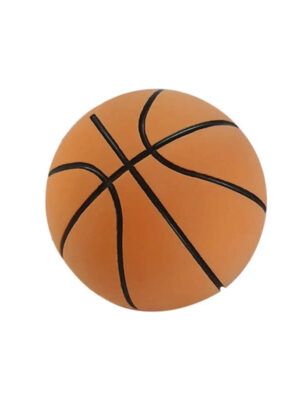 Bouncy rubber mini basketball toy