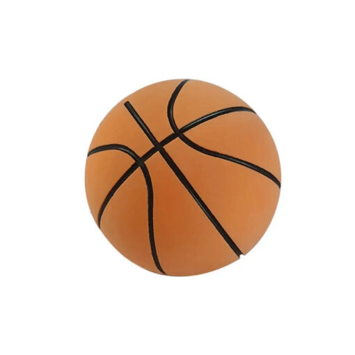 Bouncy rubber mini basketball toy