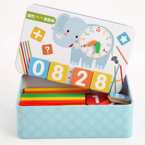 Kindergarten math decomposition puzzle